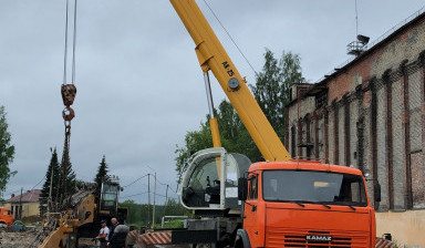 Объявление от Владимир: «Аренда автокрана. Услуги автовышки.» 3 фото