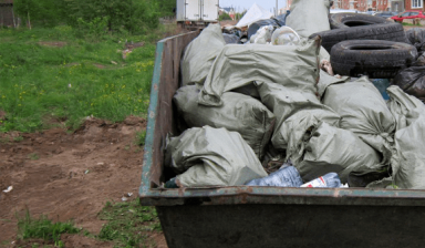 Вывоз любой мусор контейнер/ газель/ самосвал в Новогуровском