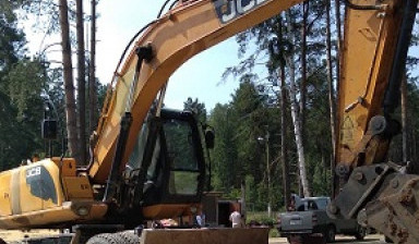 Объявление от Никита: «Аренда Экскаватор JCB160. Услуги самосвала.» 1 фото