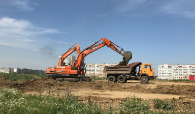 Объявление от Дмитрий: «Аренда экскаватора. Услуги спецтехники.» 4 фото