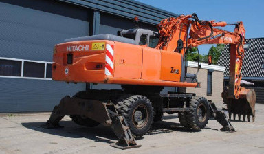 Объявление от Семен: «Аренда колесного экскаватора Hitachi ZX210W-3 hitachi» 1 фото