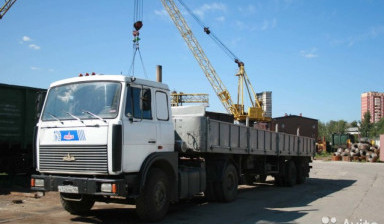 Объявление от Мегалит: «Грузоперевозки длиномером МАЗ 6403 в Крыму 20 тонн» 1 фото