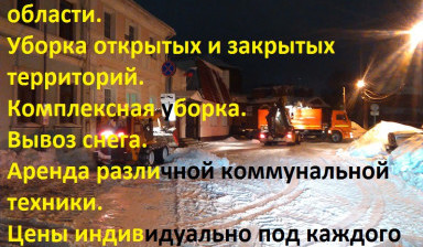 Уборка и вывоз снега спецтехникой в Ладушкине