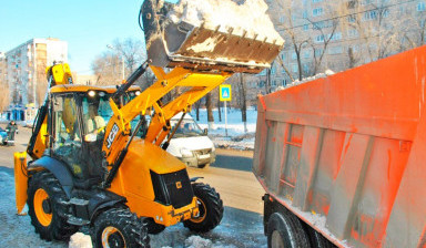 Объявление от ТРАНССТРОЙЛОГИСТИК: «Уборка и вывоз снега самосвалами» 1 фото