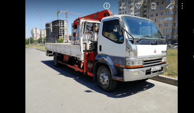 Объявление от Роман: «Манипулятор 5 тонн. Перевозка грузов. mitsubishi» 1 фото