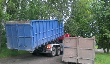 Вывоз мусора бункер/ самосвал/ газель в Серпухове