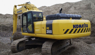 Объявление от ОЛИМП: «Аренда гусеничного экскаватора Komatsu PC300-7» 3 фото