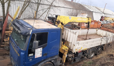 Объявление от Хачатрян Едварт Алиханович: «Манипулятор- кран услуги. Перевозка грузов.» 1 фото