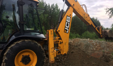 Объявление от Алексей: «Аренда JCB 3cx. Услуги экскаватор-погрузчик» 3 фото