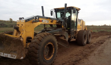 Объявление от РедИнвест: «Услуги автогрейдера John Deere. Грейдер» 2 фото