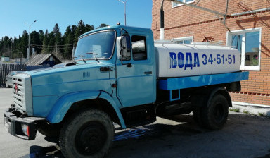 Доставка воды водовозом. Вода в Ханты-Мансийске.