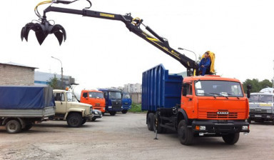 Объявление от Сергей: «Вывоз мусора и веток. Перевозка металлолома.» 1 фото