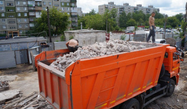 Вывозим твердый строй-мусор бесплатно от 20кубов в Санкт-Петербурге (СПб)
