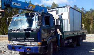 Объявление от Владмир: «Манипулятор 8 тонн. Погрузка, перевозка грузов.» 1 фото