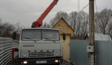 Манипулятор- кран аренда услуги грузоперевозки в Рязани 3-tonn