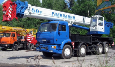 Объявление от Виталий: «Автокран 50т avtokrany-50-tonn» 1 фото