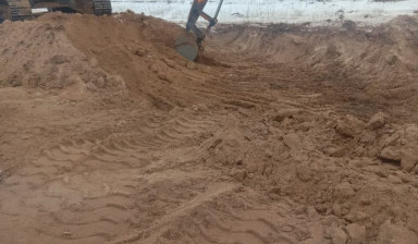 Доставка песка, щебня, грунт