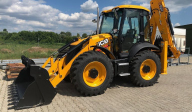 Объявление от SK-WD: «Аренда экскаватора-погрузчика JCB 4CX  s-gidrmolotom» 3 фото