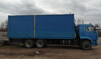 Объявление от Евгений: «Перевозка грузов в кузове возможно в контейнере» 1 фото