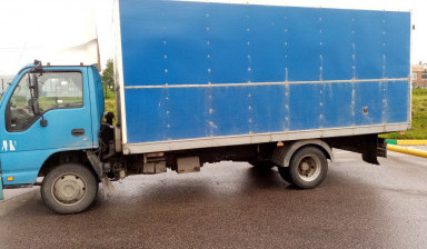 Объявление от Алексей: «Грузоперевозки. Заказной грузовой фургон.» 2 фото