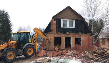 Демонтаж зданий сооружений в Великом Новгороде