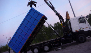 Вывоз мусора самосвал 20кубов, ломовоз 30 кубов в Воронеже