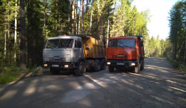 Объявление от Сергей: «Доставка щебня samosval-15-tonn» 1 фото