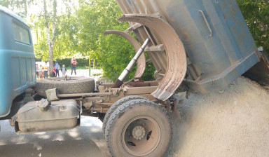 Песок щебень дресва доставка от 2х тонн в Челябинске