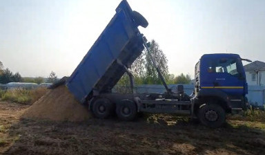 Строительный песок купить во Владимире с доставкой