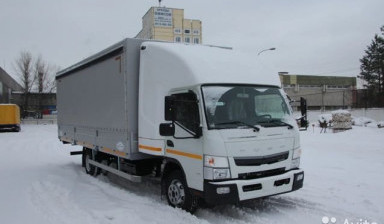 Объявление от Daimler Kamaz Rus: «Fuso (Mitsubishi) Canter спальная кабина борт тент» 4 фото