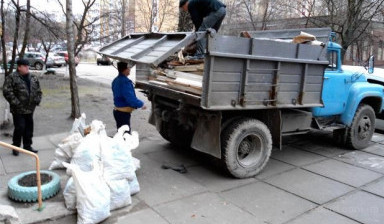 Объявление от Вадим: «Вывоз мусора,старой мебели,бытовой мусор,хлам.» 1 фото