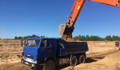 Объявление от Сергей: «Доставка песка щебня samosval-20-tonn» 4 фото