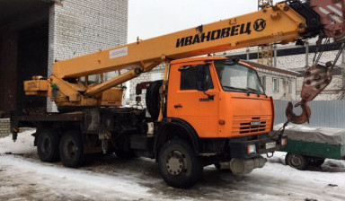 Объявление от Фанис: «Аренда автокрана 25 тонн ivanovec» 2 фото