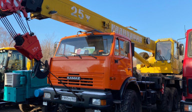 Объявление от Риэлт Комфорт: «Автокран Маз аренда в Самарской области. maz» 1 фото