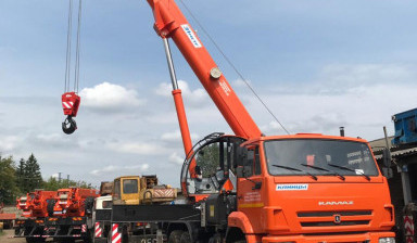 Объявление от Николай: «Автокран Камаз вездеход 25 тонн» 1 фото