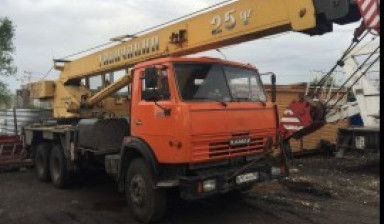 Объявление от Андрей: «Услуги автокрана Галичанин 25 тонн avtokrany-25-tonn» 1 фото