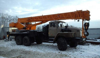 Объявление от Виталий: «Автокран вездеход Урал 25 тонн по низкой цене» 1 фото