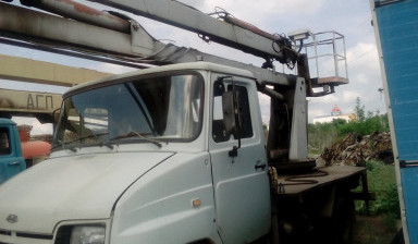 Объявление от Егор: «Предлагаю услуги автовышки 18 метров недорого» 1 фото