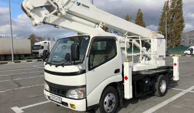 Телескопические автовышки от Александра: Mitsubishi Canter 14m 1 фото