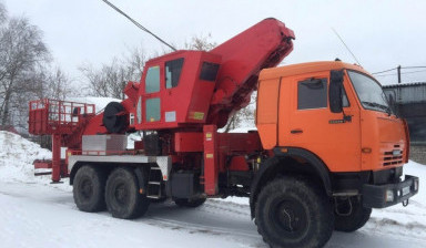 Объявление от Андрей: «Автовышка вездеход 45 метров недорого» 1 фото