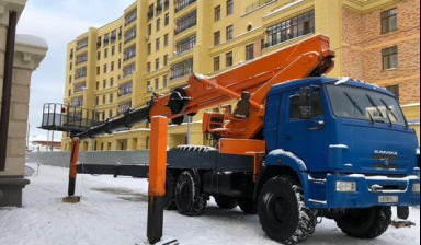 Объявление от Николай: «Автовышка вездеход 45 метров по выгодной цене» 1 фото