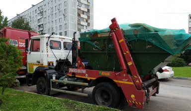 Задняя погрузка: вывоз строительного мусора