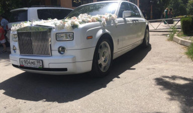 Аренда свадебного автомобиля Rolls-Royce Phantom в Махачкале