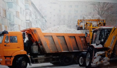 Объявление от Федор: «Фронтальный погрузчик, уборка вывоз снега самосвал kolesnye» 2 фото