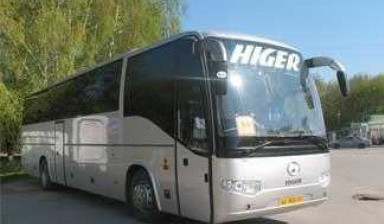 Автобус HIGER в Кызыле