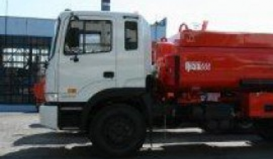 Объявление от БОРОДИНО-АГРО: «Перевозка ГСМ бензовозом Hyundai» 1 фото