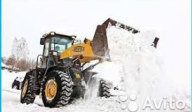 Объявление от Виталий: «Услуги фронтального погрузчика, уборка снега» 1 фото
