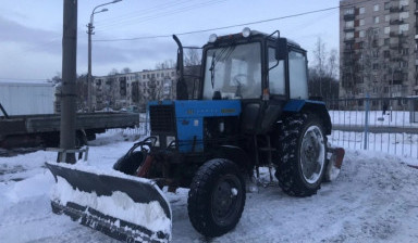Аренда трактора в Санкт-Петербурге (СПб) snegoochistitel