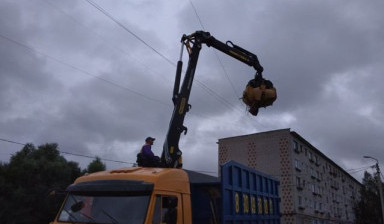 Услуги ломовоза с грейфером в Волгограде