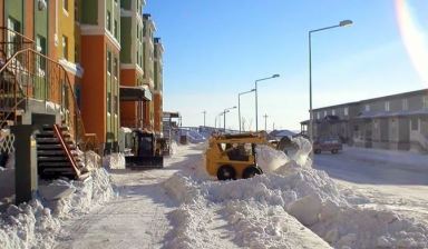 Вывоз снега в Грозном